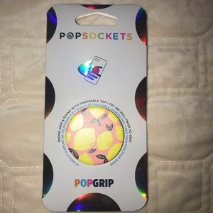 Lemon pop socket